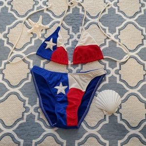 Texas Flag Bikini
